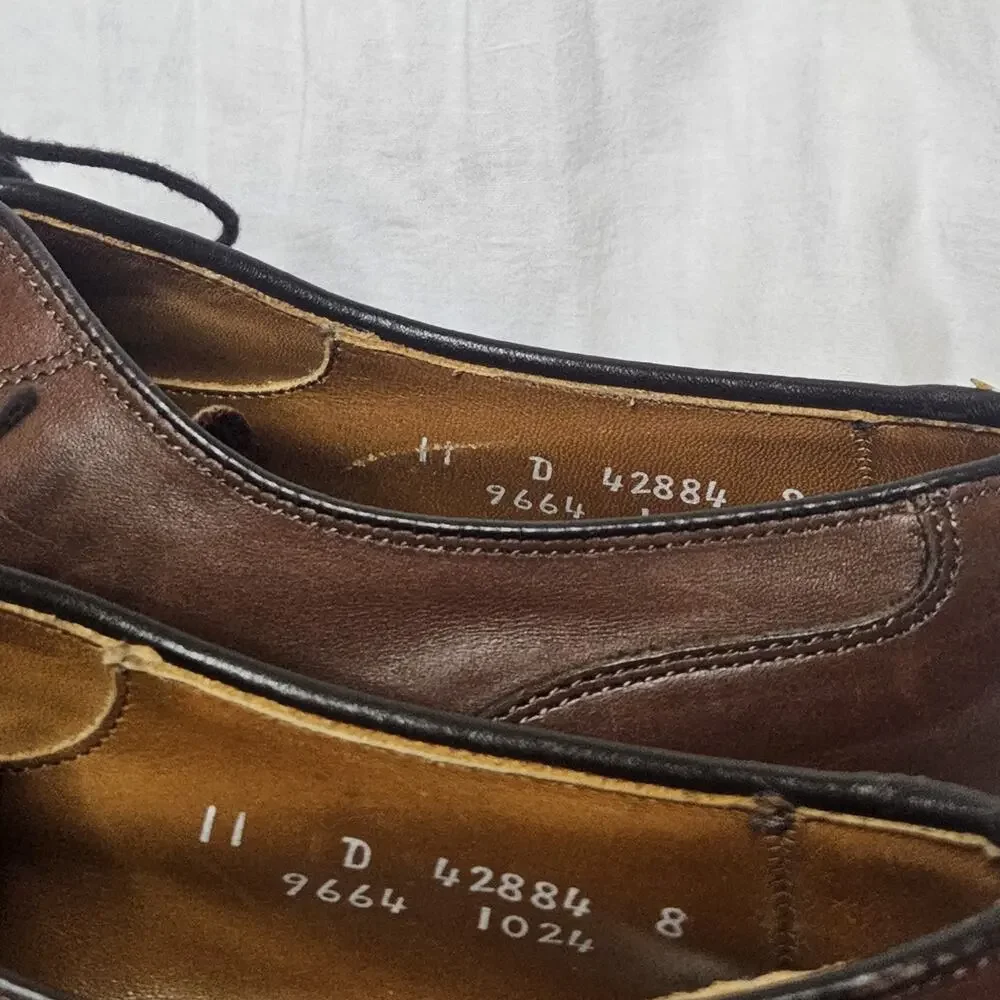Allen Edmonds Brown Cap Dress Shoes Mens Size 11 D